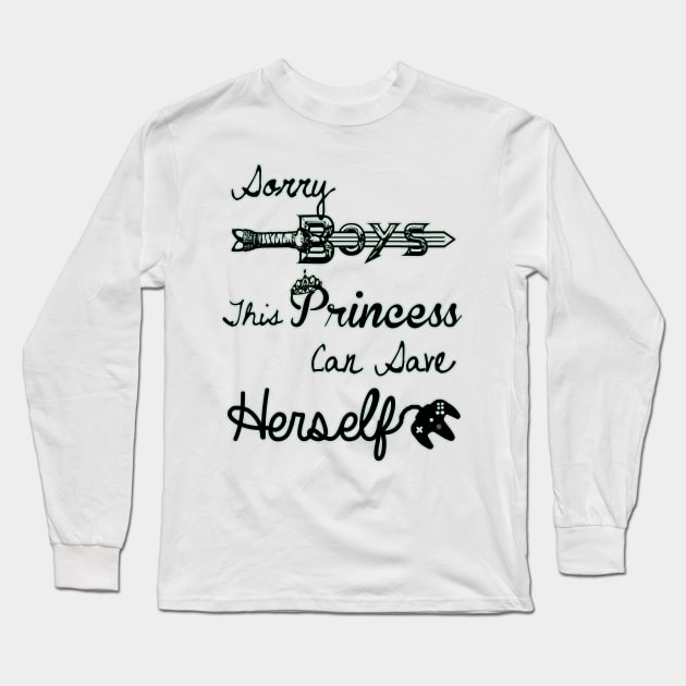 Save Herself Long Sleeve T-Shirt by TheGreatDawn